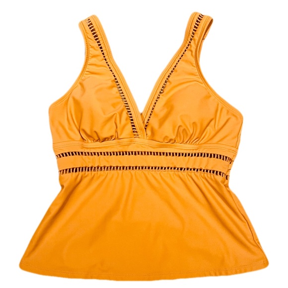 Time and Tru Two Piece Swimsuit Mustard - Picture 2 of 3